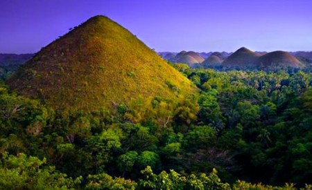 Шоколадные Холмы, Филиппины