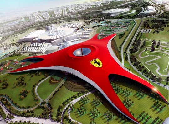 Парк развлечений «Ferrari World» в Абу-Даби