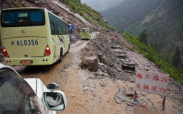 Дорога Сичуань-Тибет (Sichuan-Tibet Highway), Китай