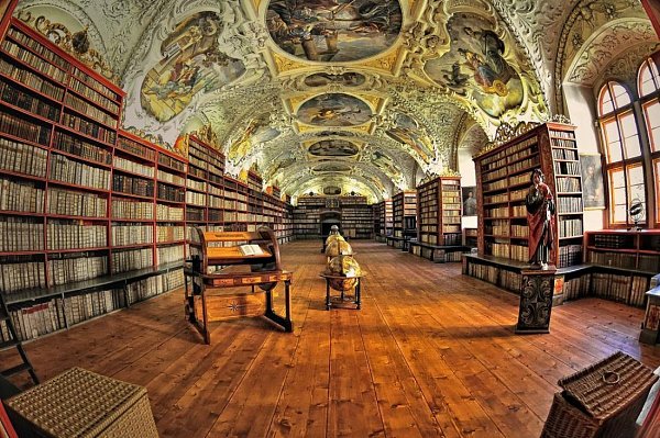 Библиотека Страговского монастыря, Прага