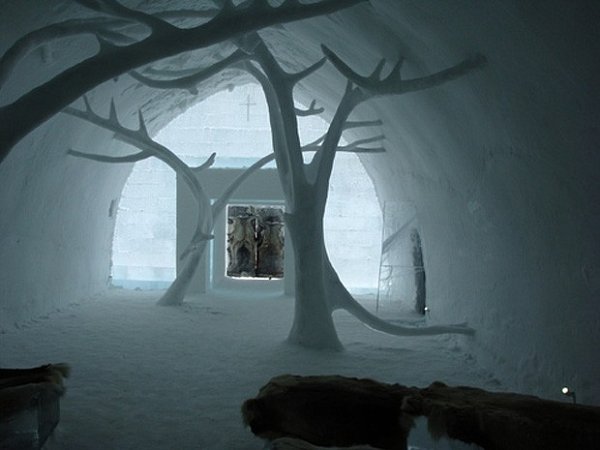 Icehotel: ледяной дом, Швеция, Юккасъярви