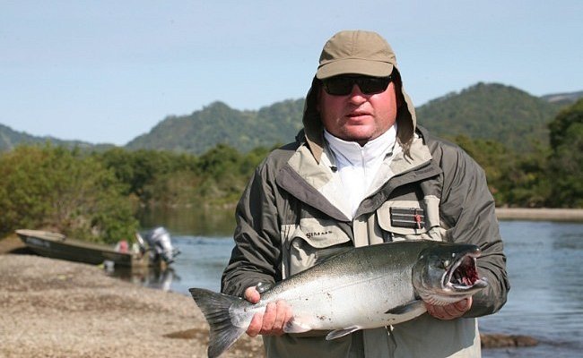 Рыбалка на реке Вахиль на Камчатке