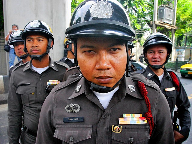 Таиландский полицейский