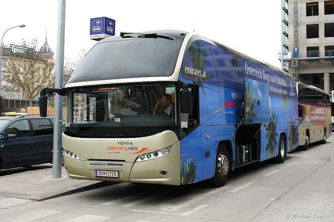 Автобус в аэропорт Вены